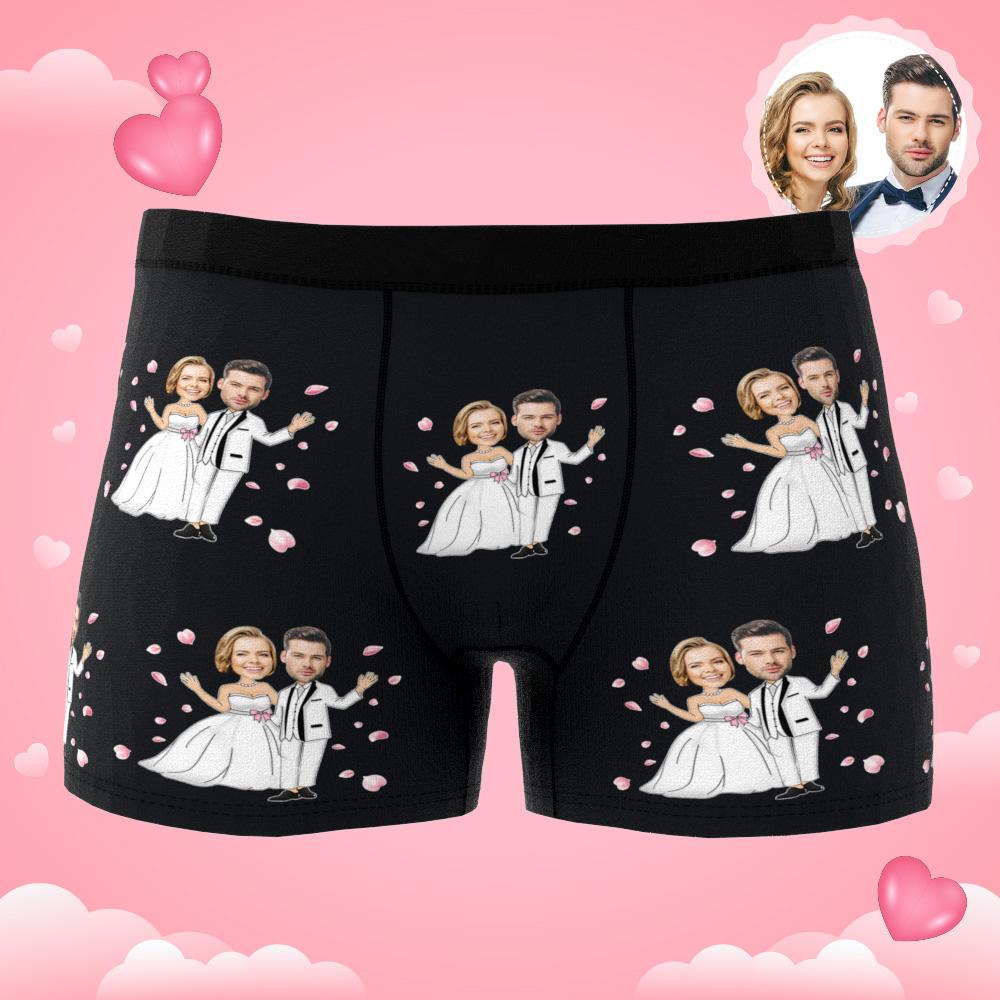 Custom Photo Boxer — Personalised Face Boxers with AR View (Gift for Him)