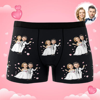 Custom Photo Boxer — Personalised Face Boxers with AR View (Gift for Him)