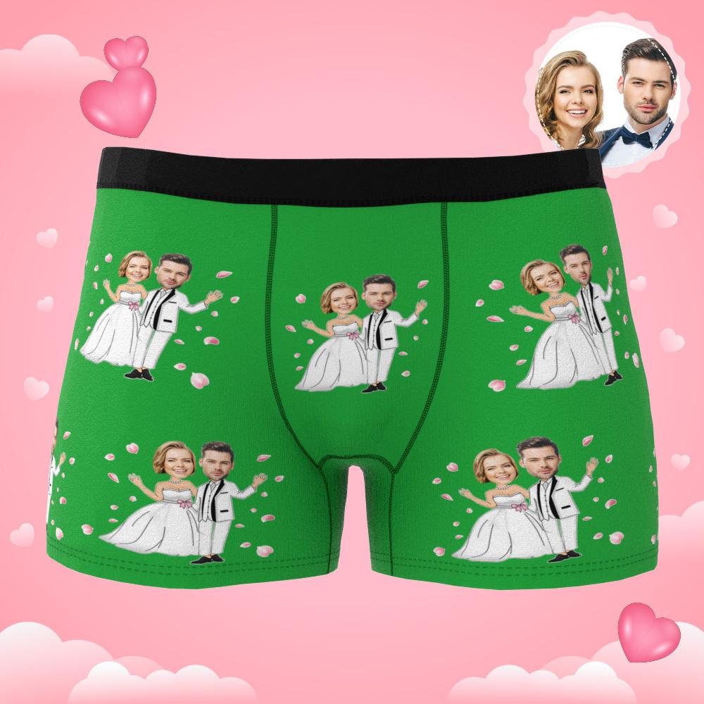 Custom Photo Boxer — Personalised Face Boxers with AR View (Gift for Him)