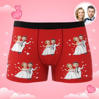 Custom Photo Boxer — Personalised Face Boxers with AR View (Gift for Him)