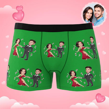 Ready-to-dispatch packaging of personalised boxer briefs after quality inspection – ideal for dropshipping and wholesale