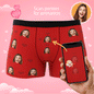 Animated view of personalised boxer design — close-up heart-face print and fabric movement on men’s custom underwear GIF