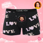 Custom Photo Boxer close-up demonstrating clear facial crop and premium print technique – perfect gifts for boyfriend