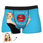 3D online preview of personalised girlfriend face boxer showing realistic photo print and fabric detail — custom underwear