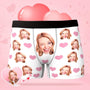 Custom Photo Boxer Shorts for Men | Personalised Underwear with Heart