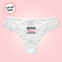 Personalized Panties Custom Name Lace Panties Gifts for Wife