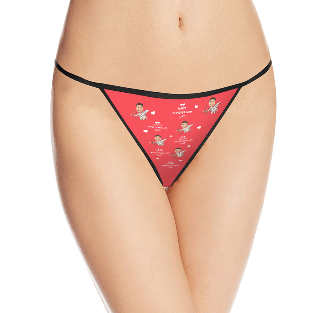 Custom Thong Underwear Personalized Thong Valentines Day Gifts For Her