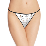 Custom Thong Underwear Personalized Thong Valentines Day Gifts For Her