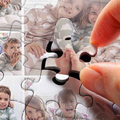 Custom Collage Photo Puzzle - 8 Pictures