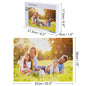 Personalised Photo Jigsaw Puzzle in presentation box with custom photo lid — ready-to-gift packaging for birthdays and special occasions