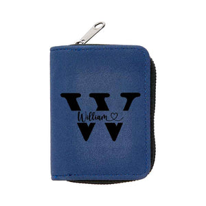 Personalized Leather Wallet with 18 Card Slots Card Holder Wallet Birthday Gift for Him