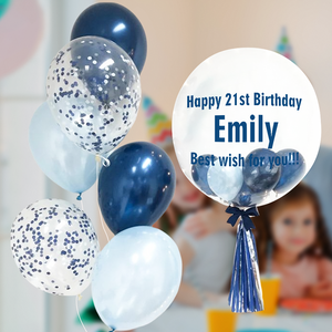 Custom Bobo Transparent Balloons Kit Stickers DIY for Wedding Birthday Party Decorative Supplies