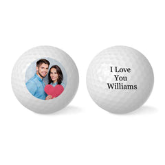 Custom Golf Balls with Picture and Text - 1PC