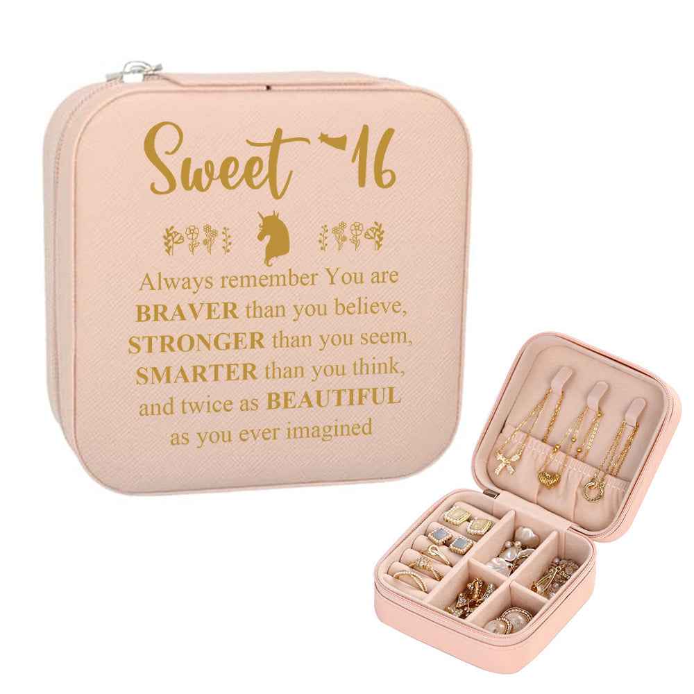 Personalized Jewelry Box Custom Jewelry Organizer Storage Gift for Her