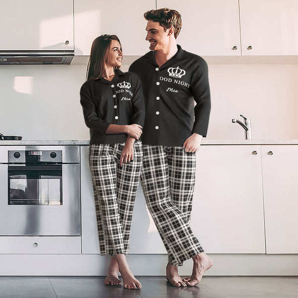Personalised Photo Engraved Pajamas - Custom Face Pajama Set