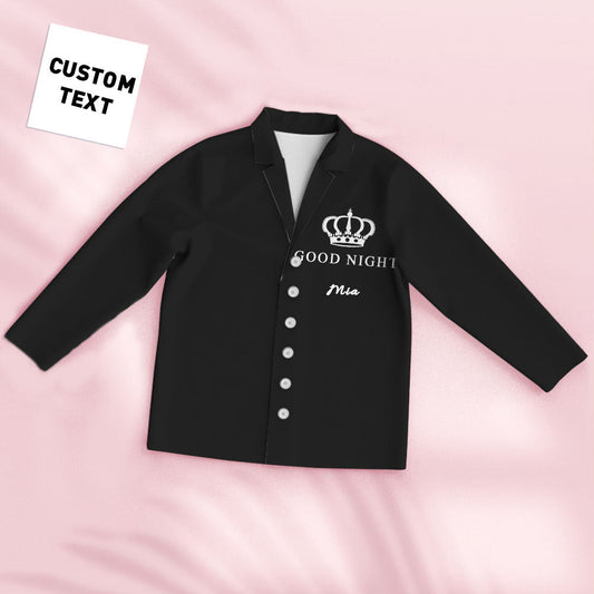 Personalised engraved lattice pyjamas with custom face print — soft unisex photo pyjamas, ideal personalised sleepwear gift