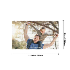 Personalized Gift Custom Building Brick Photo Block Personalised Brick Puzzles Gift for Mom