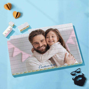 Personalized Gift Custom Building Brick Photo Block Personalised Brick Puzzles Gift for Mom