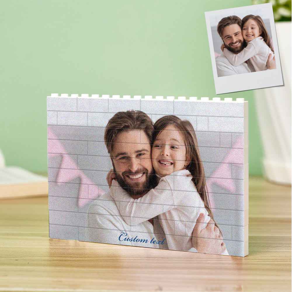 Personalized Gift Custom Building Brick Photo Block Personalised Brick Puzzles Gift for Mom