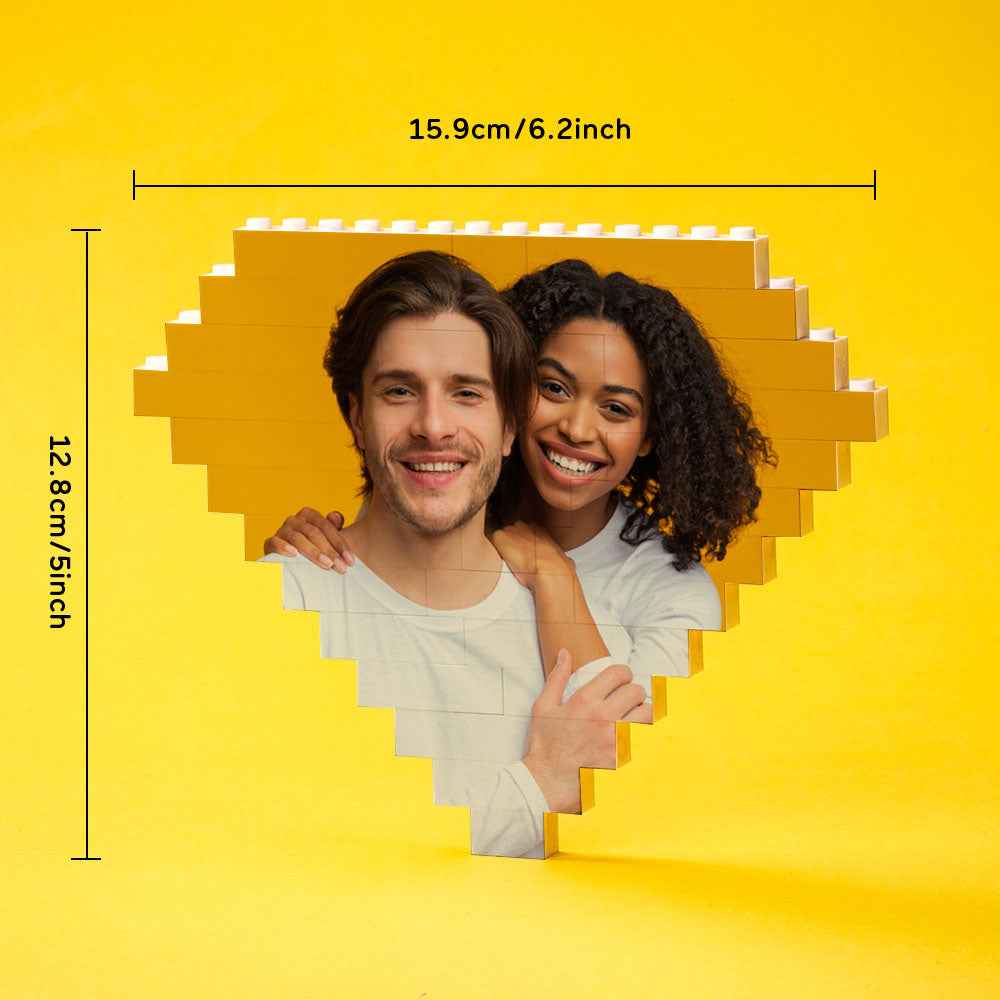 Custom Building Bricks Personalised Photo Block Diamond Shape