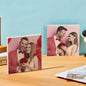 Personalised photo block puzzle in compact square tile format, perfect for graduation gifts