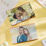 Custom Building Block Puzzle Horizontal Red Photo Building Bricks Christmas Gifts
