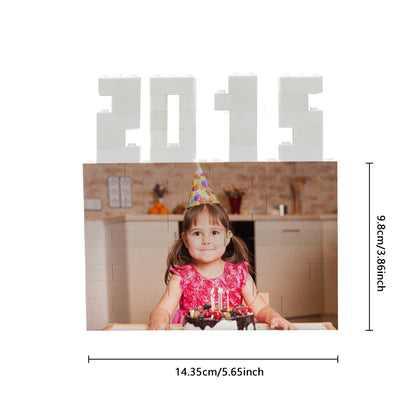 Hands assembling the Custom Photo Brick Puzzle Block, demonstrating the fun, interactive personalised gift ideal for birthdays and anniversaries