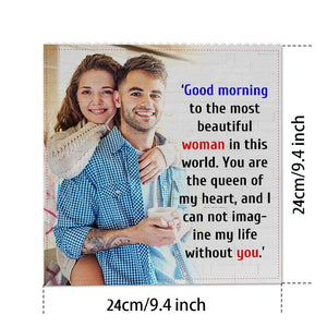 Custom Building Block Puzzle Square Photo Block Frame Gifts for Her