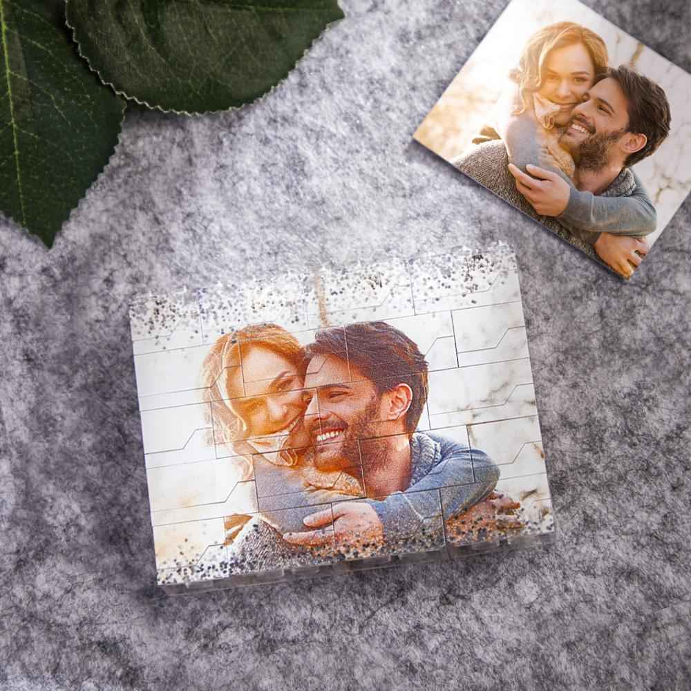 Lego Photo Brick Custom LED Light Building Brick - Personalised Light Up Photo Frame