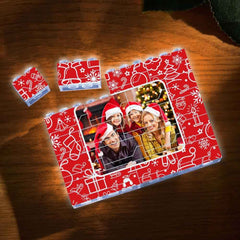 Custom Photo Building Brick Light Up Building Bricks Multicolor LED Light Brick Gift for Him