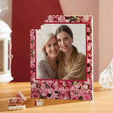 Custom Building Block Puzzle Vertical Building Photo Brick Happy Mother's Day