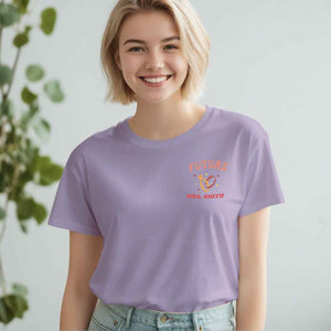 Personalized In My Engaged Era Bachelorette T Shirt with Name Wedding Bridal Shower Engagement Gift for Her