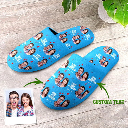 Waterproof TPR rubber sole of personalised slippers showing non-slip, floor-friendly design for wooden carpeted and tiled surfaces