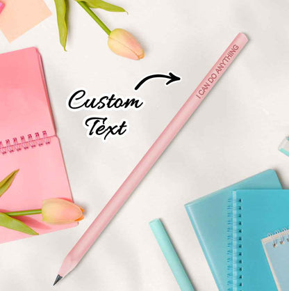 Personalized Pencil Custom School Supplies School Enrollment Back to School Gift