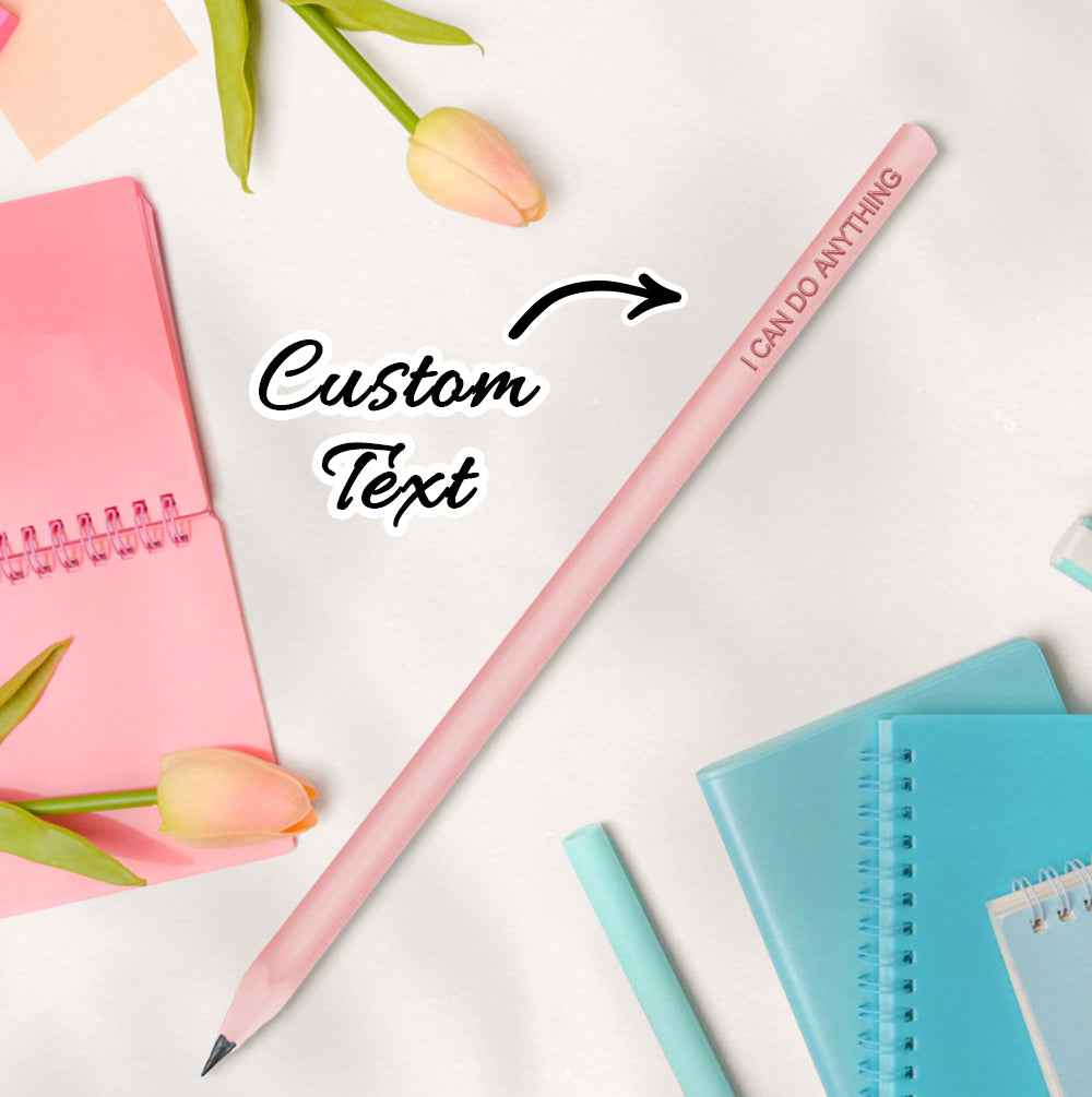 Personalized Pencil Custom School Supplies School Enrollment Back to School Gift