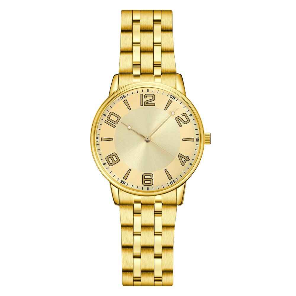 Luxury Men's Golden Watch - Elegant Timepiece