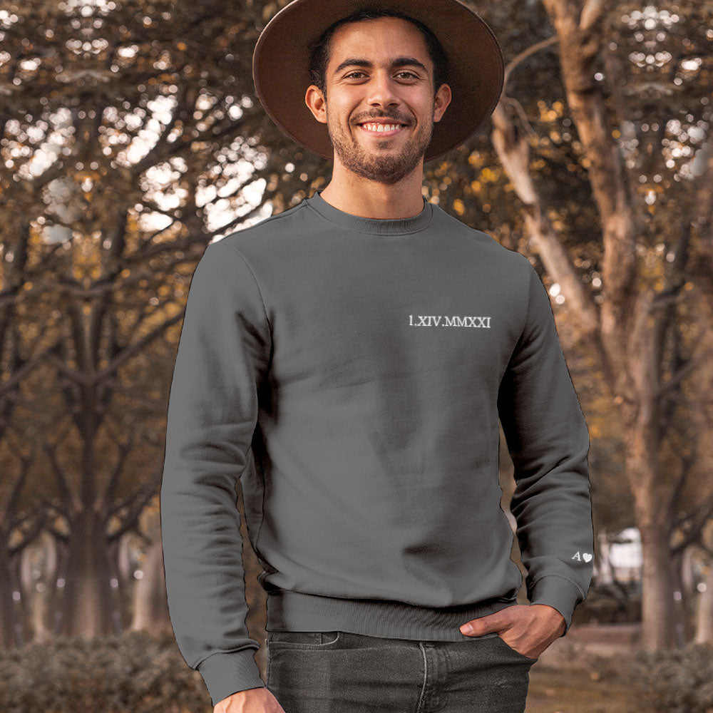 Close-up of cuff and hem on personalised hoodie showing durable stitching — ideal for regular wear by couples