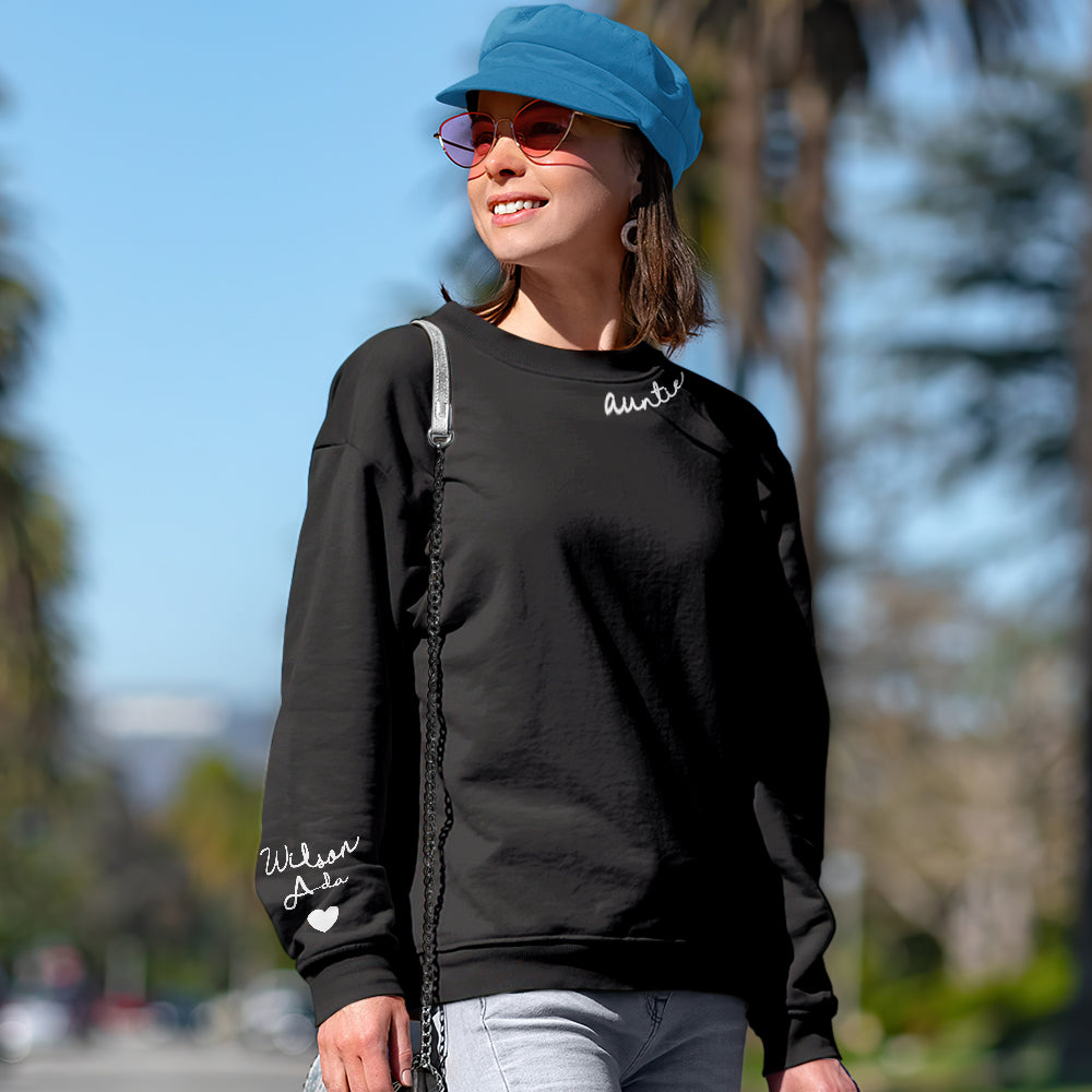 Close-up of custom printed text and fabric texture on personalised hoodie — quality print on 100% polyester