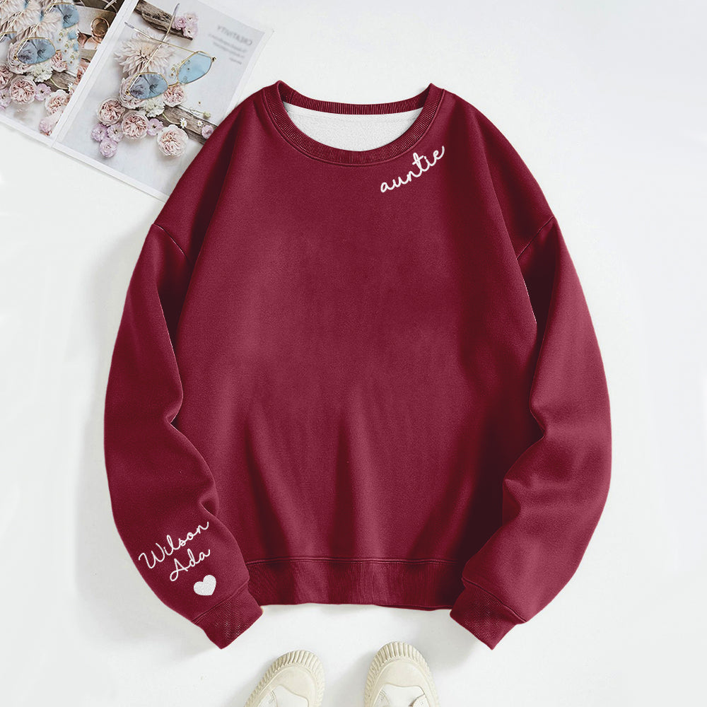 Detail of hood and drawstrings on personalised custom name sweatshirt — versatile unisex casual hoodie