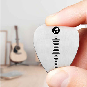 Custom Music Stainless Steel Guitar Picks Gift Best Gift