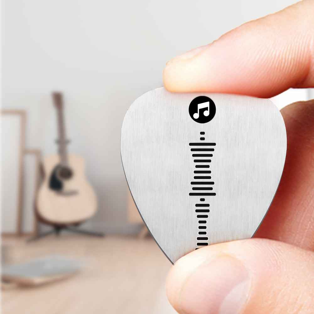 Custom Music Stainless Steel Guitar Picks Gift Best Gift