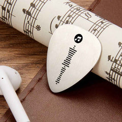 Custom Music Stainless Steel Guitar Picks Gift Best Gift
