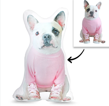 Custom Shaped Pillow Personalized Pet or Loved One in Full Body or Head Design Unique Gift for Home & Heart - PhotoOnGifts