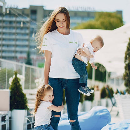 Custom Embroidered T-shirt | Personalised Mother's Day & Valentine's Gift