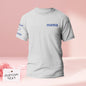 Thread colour swatches for personalised embroidery — choose coloured stitching for your custom couples tee or Mother's Day gift