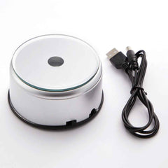 Rotating Seven Colors Luminous Base