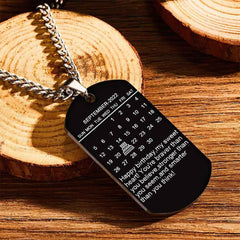 Custom Photo Necklace With Words Photo And Date Perfect Gift For Loved Ones On Birthday