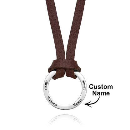 Full Length View of the Necklace Showing Chain and Pendant