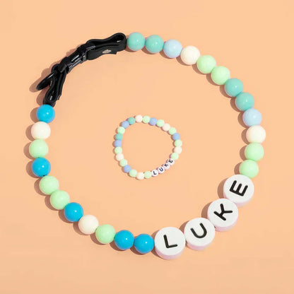 Personalised Pet Name Necklace with Free Matching Bracelet