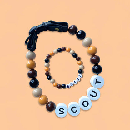 Personalised Pet Name Necklace with Free Matching Bracelet